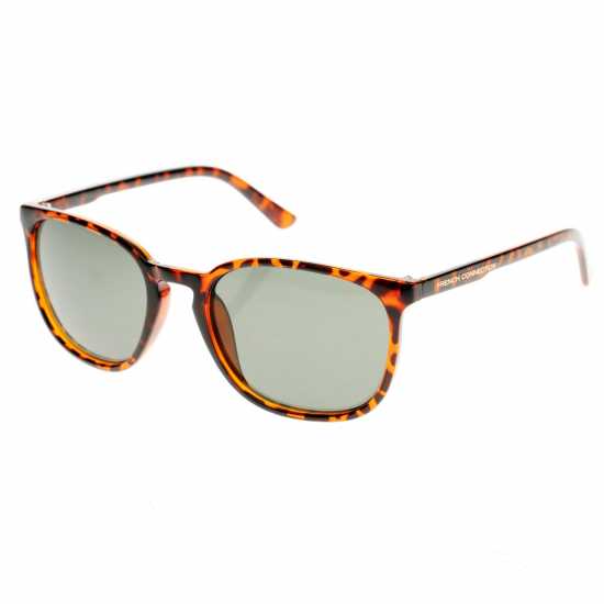 French Connection Мъжки Слънчеви Очила Plastic Wayfarer Sunglasses Mens Tortoise/Grey Слънчеви очила