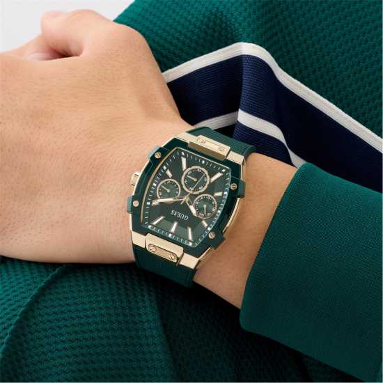 Часовници Guess Gesjwl Phoenix Watch Sn63 Green/Gold tone Guess Gesjwl Phoenix Watch Sn63 Green/Gold tone Часовници