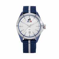 Le Coq Sportif Essential Blue Nylon Digital Watch  
