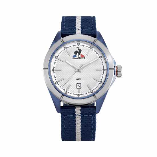 Le Coq Sportif Essential Blue Nylon Digital Watch  