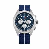 Le Coq Sportif Essential Blue Nylon Digital Watch  
