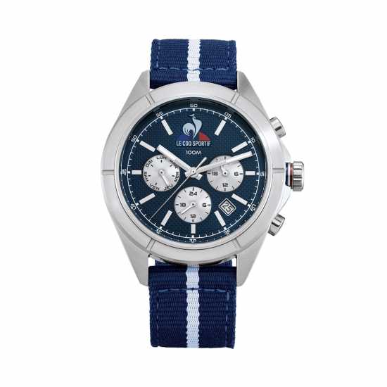 Le Coq Sportif Essential Blue Nylon Digital Watch  