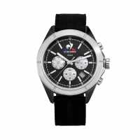 Le Coq Sportif Essential Black Nylon Digital Watch  