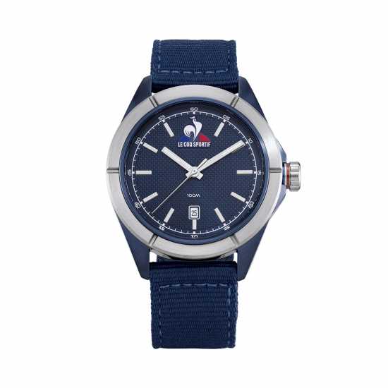 Le Coq Sportif Essential Blue Nylon Digital Watch  