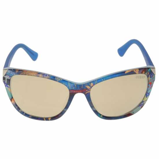 Guess Слънчеви Очила Gu7398 Sunglasses Blue Patchwork Слънчеви очила