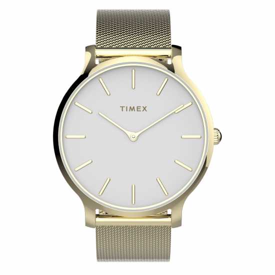 Timex Transcend 38Mm Watch Gold - Бижутерия
