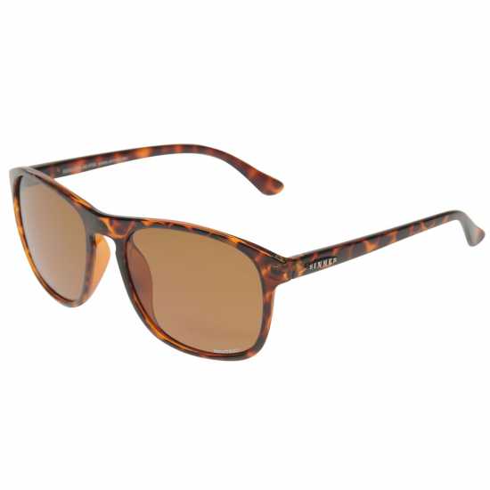Sinner Мъжки Слънчеви Очила Murray Sunglasses Mens Black/Brown Слънчеви очила