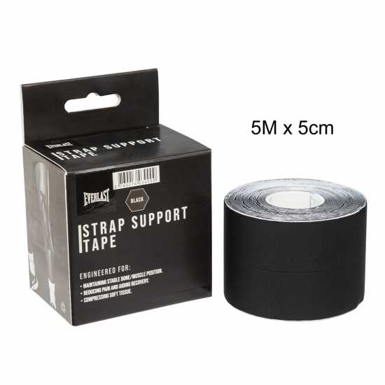 Everlast Strap Tape Черно Медицински