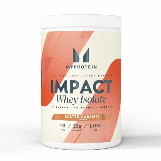 Myprotein Impact Whey Isolate Powder Солена Карамел Спортни хранителни добавки