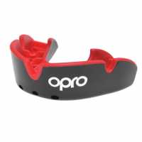 Opro Sliver Mouth Guard Juniors Black/Red Боксови протектори за уста