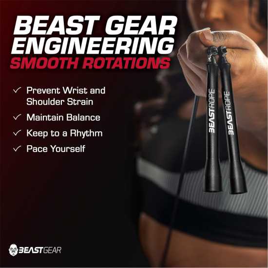 Beast Gear Unisex Adults G Rope 99 Skipping Rope Beast Gear Unisex Adults G Rope 99 Skipping Rope