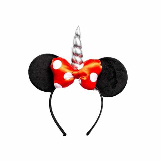 Disney Minnie Mouse Red Bow Unicorn Headband  Шапки с козирка