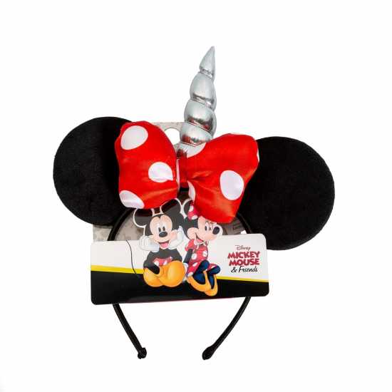 Disney Minnie Mouse Red Bow Unicorn Headband  Шапки с козирка