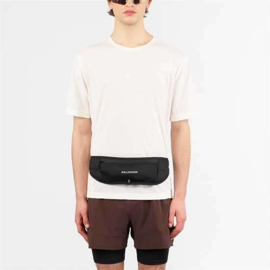 Salomon Pulse Sling Belt Black Running Unisex Black Раници и колани за бягане