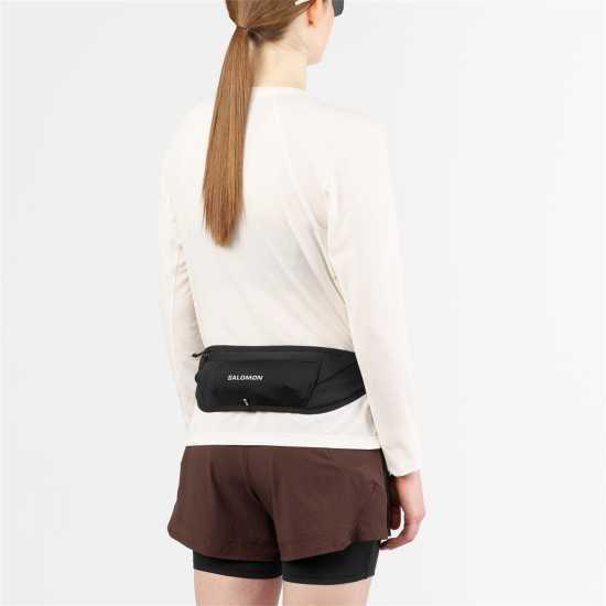 Salomon Pulse Sling Belt Black Running Unisex Black Раници и колани за бягане