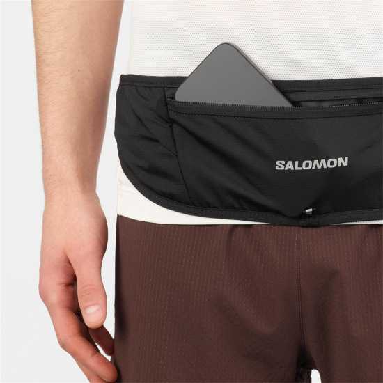 Salomon Pulse Sling Belt Black Running Unisex Black Раници и колани за бягане