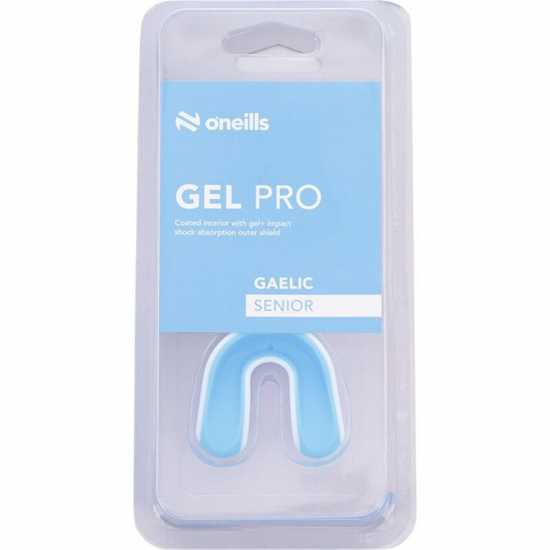 Oneills Gel Pro3 Mouthguard Senior Бяло/Небесно Боксови протектори за уста
