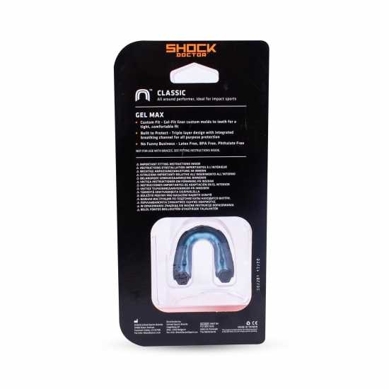 Боксови протектори за уста Shock Doctor Gel Max Mouth Guard Дим Shock Doctor Gel Max Mouth Guard Дим Боксови протектори за уста