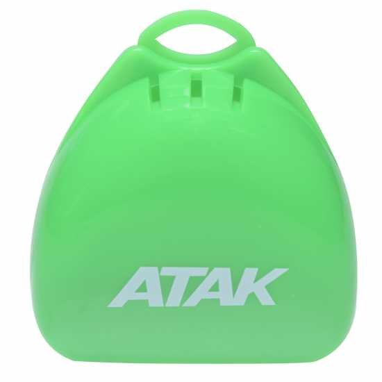 Atak Sports Fortis Gel Mouthguard Senior Зелено/Бяло Боксови протектори за уста
