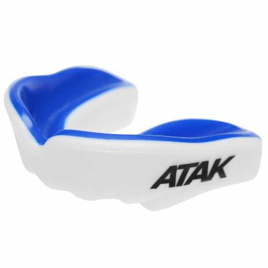 Боксови протектори за уста Atak Sports Fortis Gel Mouthguard Senior Синьо/Бяло Atak Sports Fortis Gel Mouthguard Senior Синьо/Бяло Боксови протектори за уста