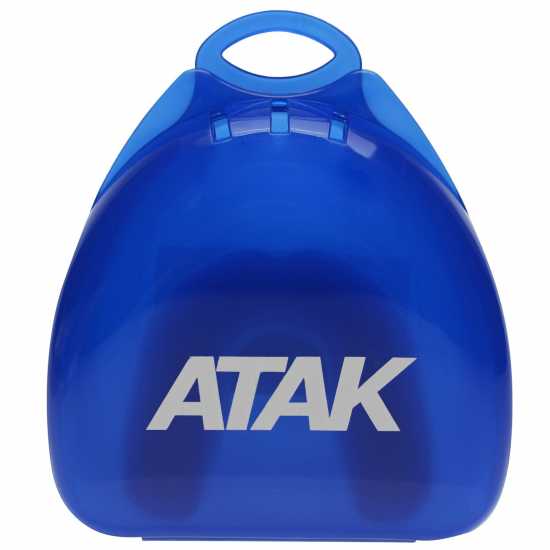 Боксови протектори за уста Atak Sports Fortis Gel Mouthguard Senior Синьо/Бяло Atak Sports Fortis Gel Mouthguard Senior Синьо/Бяло Боксови протектори за уста