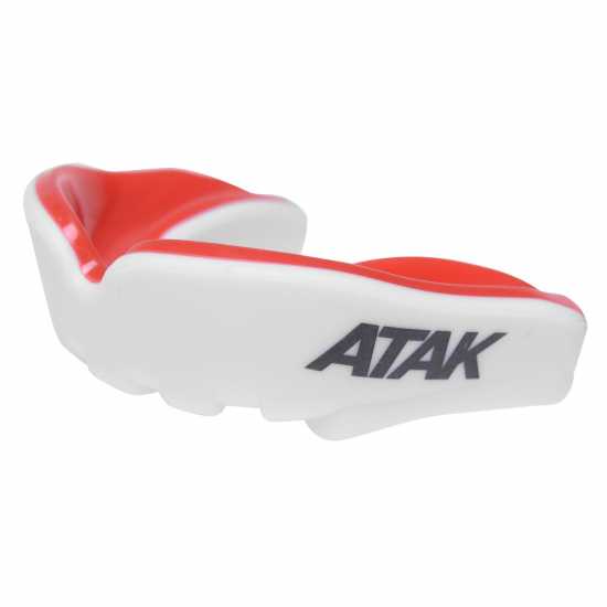 Боксови протектори за уста Atak Sports Fortis Gel Mouthguard Senior Червено/Бяло Atak Sports Fortis Gel Mouthguard Senior Червено/Бяло Боксови протектори за уста