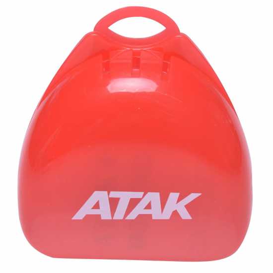 Боксови протектори за уста Atak Sports Fortis Gel Mouthguard Senior Червено/Бяло Atak Sports Fortis Gel Mouthguard Senior Червено/Бяло Боксови протектори за уста