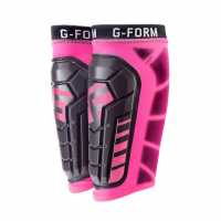 G Form Pro-S Youth Vento Shin Guard Black/Pink Футболни аксесоари