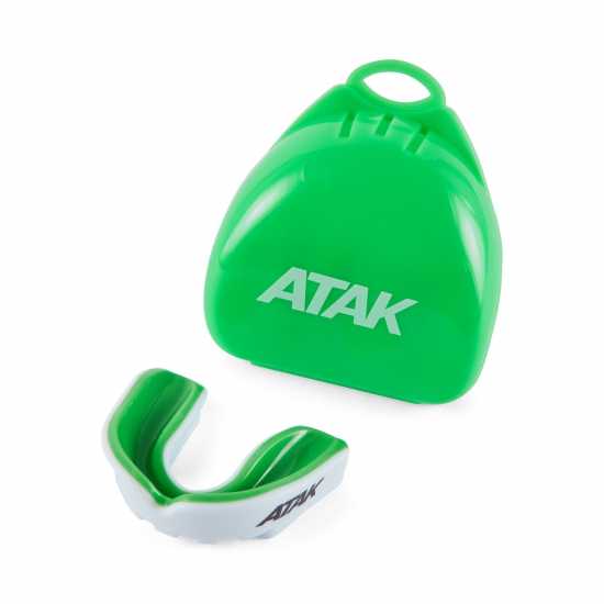Atak Sports Fortis Gel Mouthguard Junior Green/White 