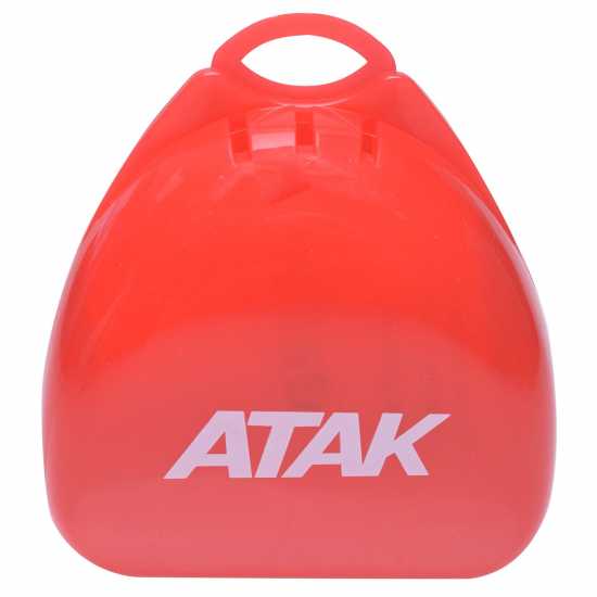 Atak Sports Fortis Gel Mouthguard Junior Червено/Бяло Atak Sports Fortis Gel Mouthguard Junior Червено/Бяло