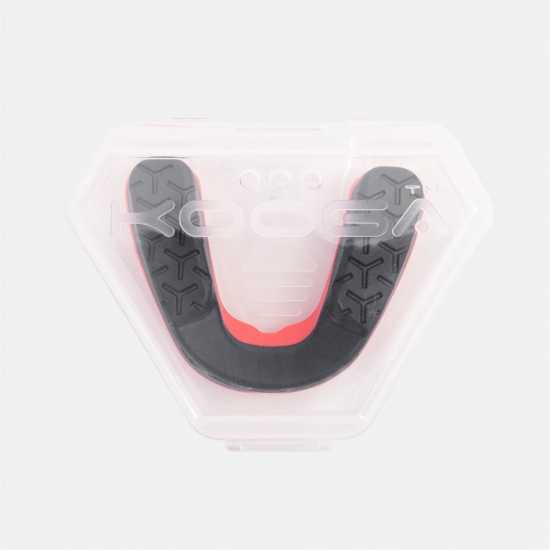 Боксови протектори за уста Sondico Kooga Ergo Fit Fusion Mouthguard Black/Red Sondico Kooga Ergo Fit Fusion Mouthguard Black/Red Боксови протектори за уста