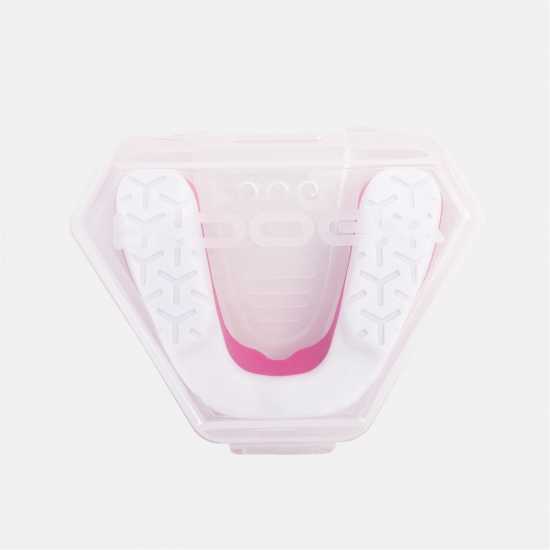 Sondico Kooga Ergo Fit Fusion Mouthguard White/Pink Боксови протектори за уста