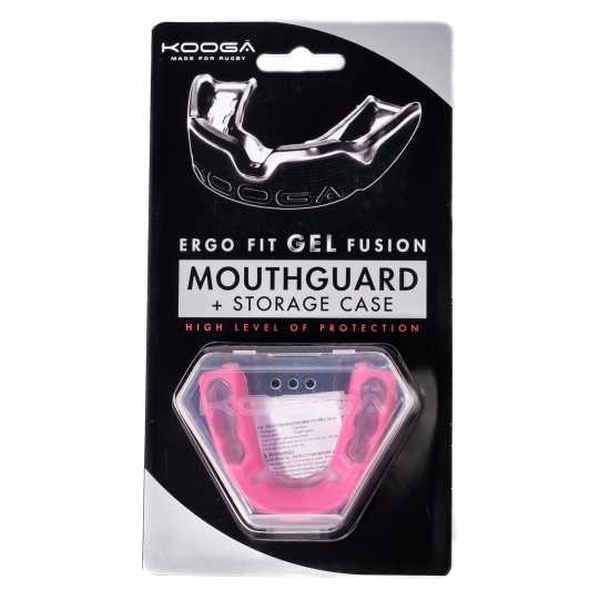 Sondico Kooga Ergo Fit Gel Mouthguard Розово Боксови протектори за уста