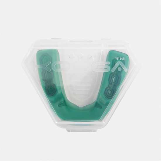 Боксови протектори за уста Sondico Kooga Ergo Fit Gel Mouthguard Green Sondico Kooga Ergo Fit Gel Mouthguard Green Боксови протектори за уста
