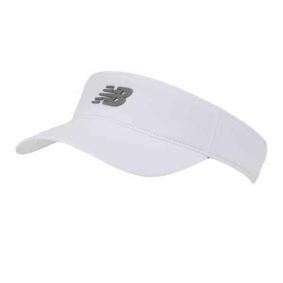 New Balance Balance Visor White Wt Osz Running Cap Womens  Шапки с козирка
