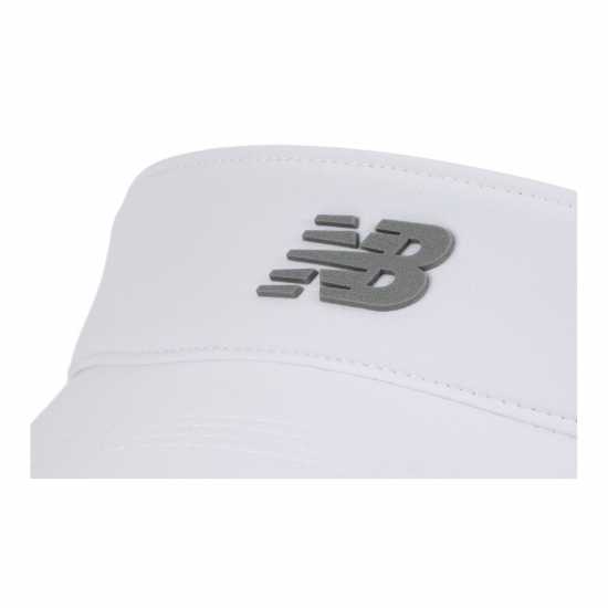 New Balance Balance Visor White Wt Osz Running Cap Womens  Шапки с козирка