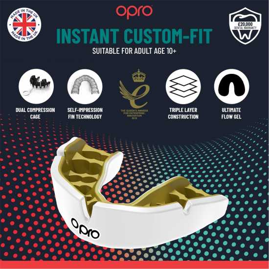 Opro Adults Instant Custom Mouthguard Opro Adults Instant Custom Mouthguard