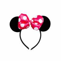 Disney Minnie Mouse Pink Bow Headband  Шапки с козирка