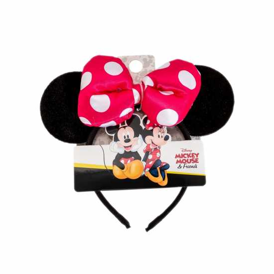 Disney Minnie Mouse Pink Bow Headband  Шапки с козирка