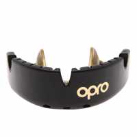 Opro Self-Fit Gold Level Mouth Guard For Braces Adults Black/Gold Боксови протектори за уста