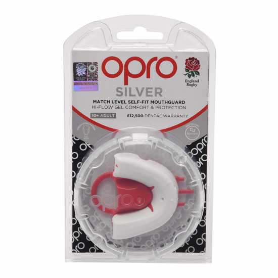 Opro Self-Fit Silver Level Mouth Guard  Боксови протектори за уста