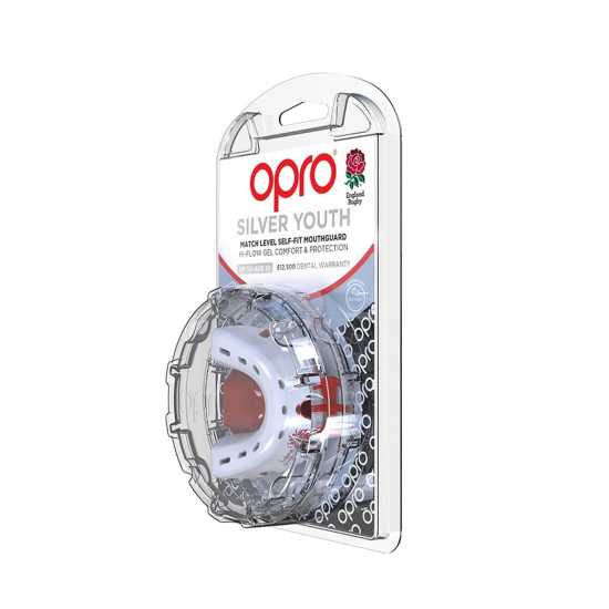 Opro Self-Fit Silver Level Junior Mouth Guard  Боксови протектори за уста