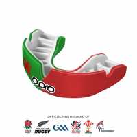 Opro Power-Fit Countries Flags Adult Mouth Guard Wales Боксови протектори за уста