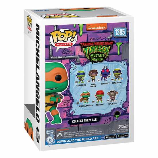 Funko Pop! Movies: Michelangelo - Tmnt  Трофеи