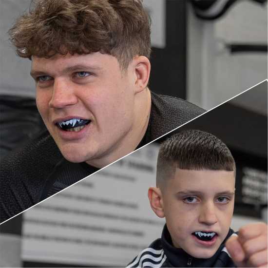 Боксови протектори за уста Safejawz Extro Series Black Fangz Sports Mouthguard Safejawz Extro Series Black Fangz Sports Mouthguard Боксови протектори за уста
