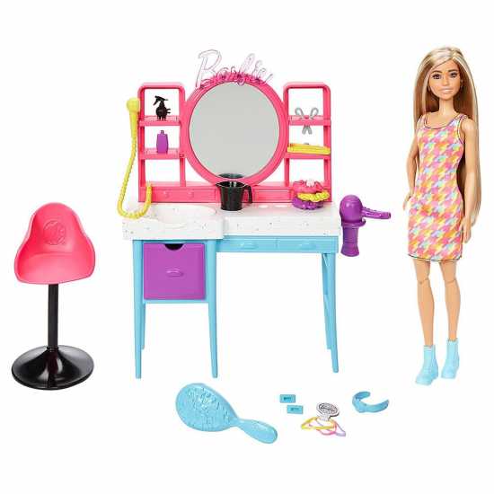 Barbie Totally Hair Salon Playset  Подаръци и играчки