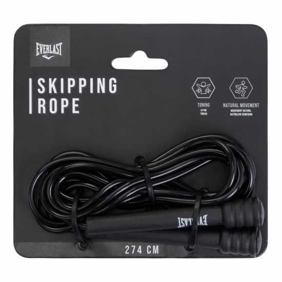 Everlast Skipping Rope Черно Аеробика