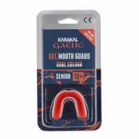 Karakal Gel Mouthguard Senior Red Боксови протектори за уста