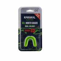 Karakal Gel Mouthguard Senior Green Боксови протектори за уста