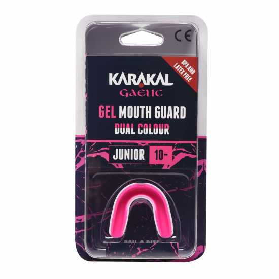Karakal Gel Mouth Guard Junior Pink 